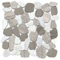 12-Inch X 12-Inch, Cultura Winter Pebble Tile, Each