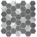 12-Inch X 12-Inch Glitz Value Glass And Metal Mosaic Tile, Square Foot 