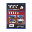 12 x 16-Foot Blue Economy Grade Poly Tarp