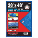 20 x 40-Foot Blue Economy Grade Poly Tarp