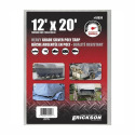 12 x 20-Foot Silver Heavy Grade Poly Tarp
