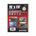 16 x 20-Foot Silver Heavy Grade Poly Tarp