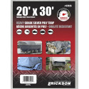 20 x 30-Foot Silver Heavy Grade Poly Tarp