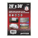 20 x 30-Foot White Economy Poly Tarp