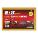 20 x 30-Foot Heavy-Duty Canvas Tarp
