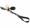 1-Inch X 15-Foot 3000-Pound Ratchet Strap With Double Floating Ring