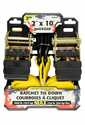 2-Inch X 10-Foot 4000-Pound Ratcheting Tie-Downs