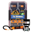 1-Inch X 12-Foot 1500-Lb Capacity Ratchet Strap 4-Pack