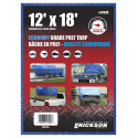 12 x 18-Foot Blue Economy Grade Poly Tarp