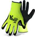 Large High-Visibility Yellow V2 Flexi Grip Glove