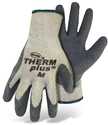 Large White/Gray Acrylic Lined Glove With Latex Palm