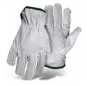 Medium Gray Leather Driver Glove
