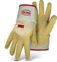 Large Yellow Latex Dipped Glove