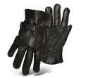 Large Black Leather Driver Glove
