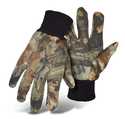 Large Advantage Timber Camouflage Cotton Glove With Knit Wrist