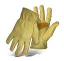 2x-Large Tan Leather Driver Glove With Palm Patch