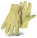 Large Yellow Unlined Pigskin Driver Glove