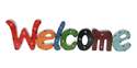 Solar Welcome Marquee Wall Art