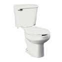 Round White Novara Front Toilet
