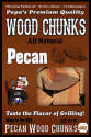 432 Cu. In.  Pecan Wood Chunks