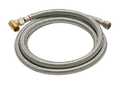 3/8 x 3/8 x 72-Inch Stainless Steel Dishwasher Connector