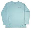 Cabo Crew IV Aqua Knit Long Sleeve Men's Fishing Shirt, XL
