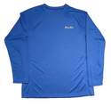 Cabo Crew IV Long Sleeve Blue Wave Knit Shirt, Size Extra Large