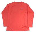 Cabo Crew IV Long Sleeve Coral Knit Shirt, Size Extra Large
