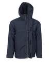 Boca Grande Black Breathable Waterproof Mesh Men's Jacket, S
