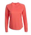 Womens Medium Coral Cabo Crew Long Sleeve Shirt With BloodGuard