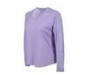 Shirt Cabo II Long Sleeve Performance Shirt, Lilac, Size Medium