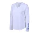 Shirt Cabo II Long Sleeve Performance Shirt, White, Size Medium
