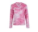 Shirt Undertow Camo Long Sleeve Allover Sublimation Womens, Pink, Size Large