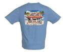 Classic Outfitters Cobalt Bait Shack Short Sleeve Men's T Shirt, L