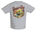 Classic Outfitters Light Gray Rigged And Ready Short Sleeve Men's T Shirt, S