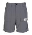 Grand Cayman II Bloodguard Grey Men's Fishing Shorts, L