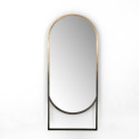 Ombre Brass Dawson Floor Mirror