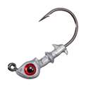 C.A.L. Series Jig Heads 1/8 -Ounce Natural/Red Eye