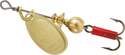 1/12-Ounce, Size 0, Gold, Aglia&reg; Plain Treble Lure 