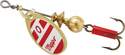 1/12-Ounce, Size 0, Gold, Red-White, Aglia&reg; Plain Treble Lure 