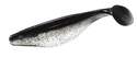 Sassy Shad 2.5-Inch Clear/Silver Flake/Black Back