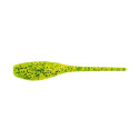 2-Inch Chartreuse Silver Baby Shad