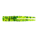 1.5-Inch Chartreuse/Black Flake Crappie Magnet 15-Pack