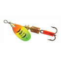 1/4-Oz Hot Firetiger/Yellow Dressed Treble Aglia Fishing Lure