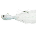 1-Ounce White Bucktail Jig