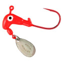 1/8-Ounce Fluorescent Red Road Runner Jig Head
