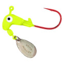 1/8-Ounce Chartreuse Road Runner Jig Head