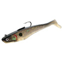 5-Inch 1-3/8-Oz Black Back Holographic Swim Shad 3-Pack