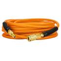 1/4-Inch X 50-Foot Polyurethane Hybrid Air Hose With 1/4-Inch Npt Fittings