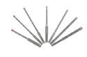Rebar Demon SDS-Plus 4-Cutter Full Carbide Head Hammer Bit Set 7-Piece
